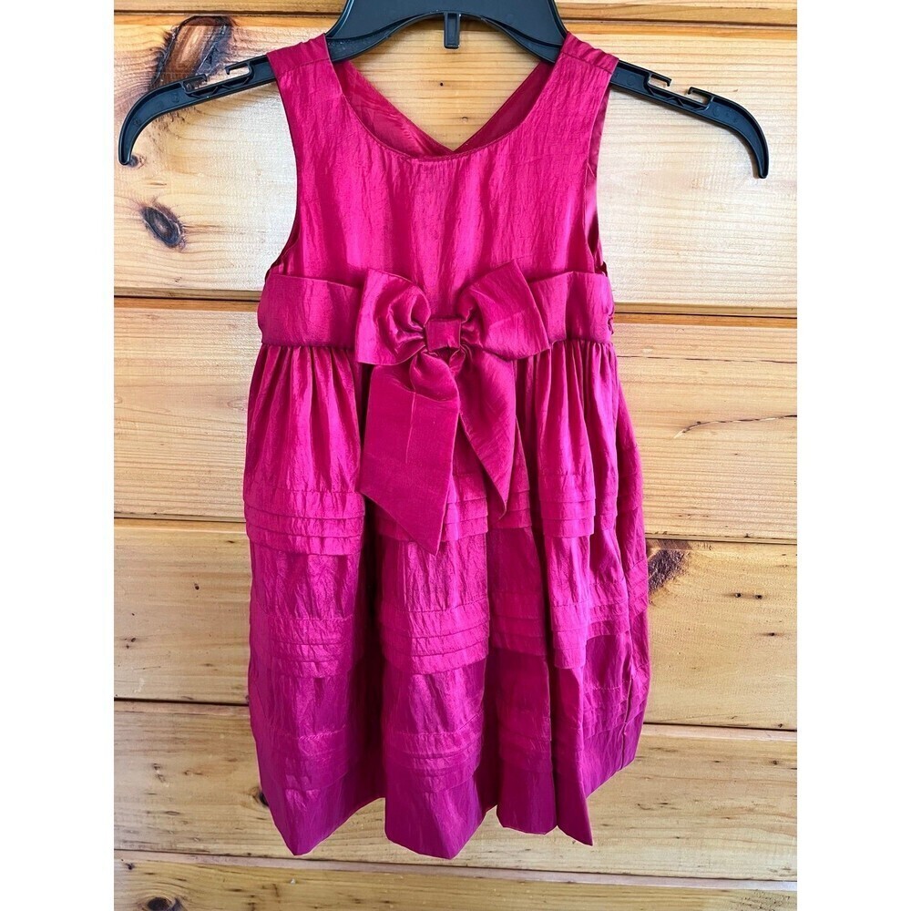 Beautiful Maggie & Zoe Dark Red Dress 2T
